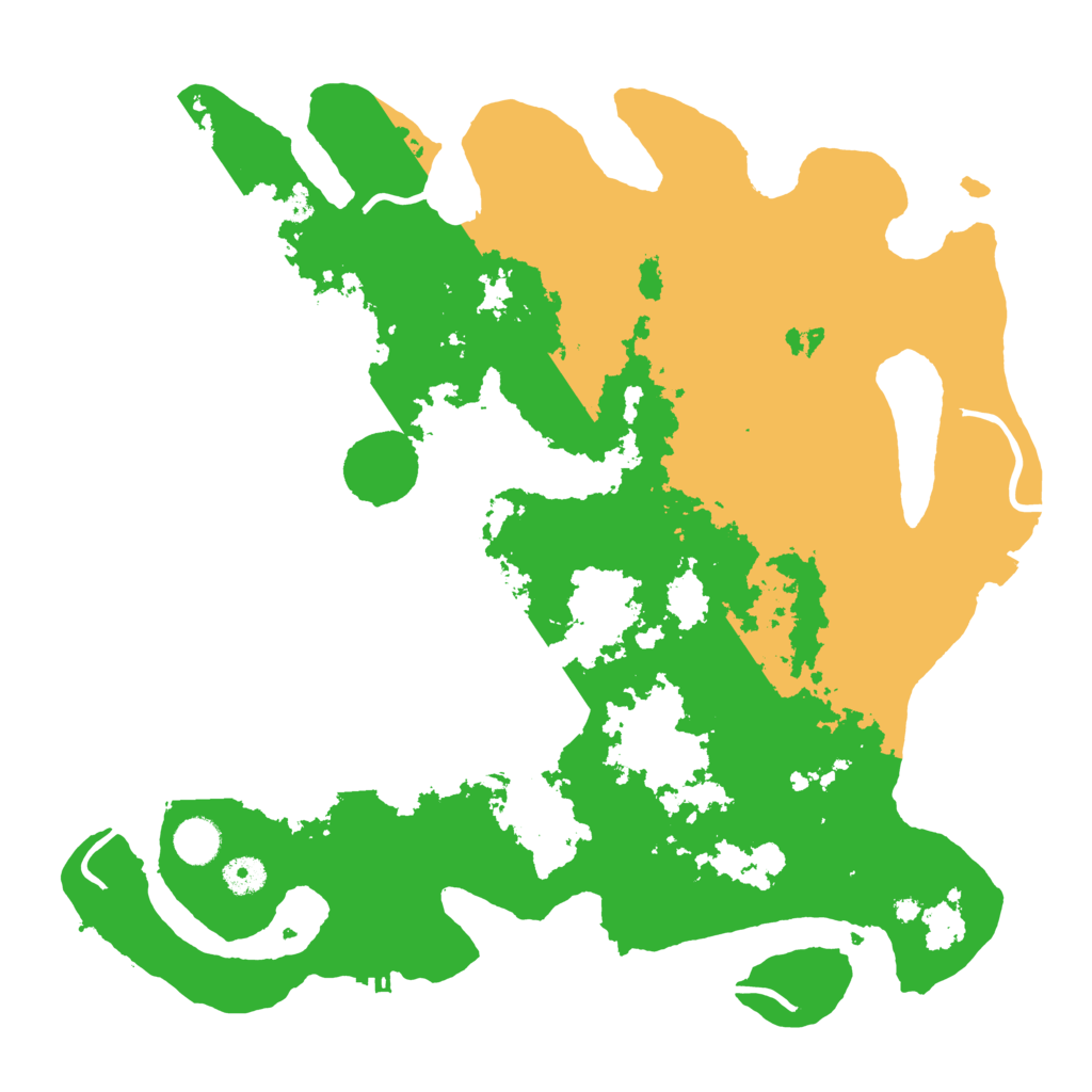 Biome Rust Map: Procedural Map, Size: 4100, Seed: 82587496