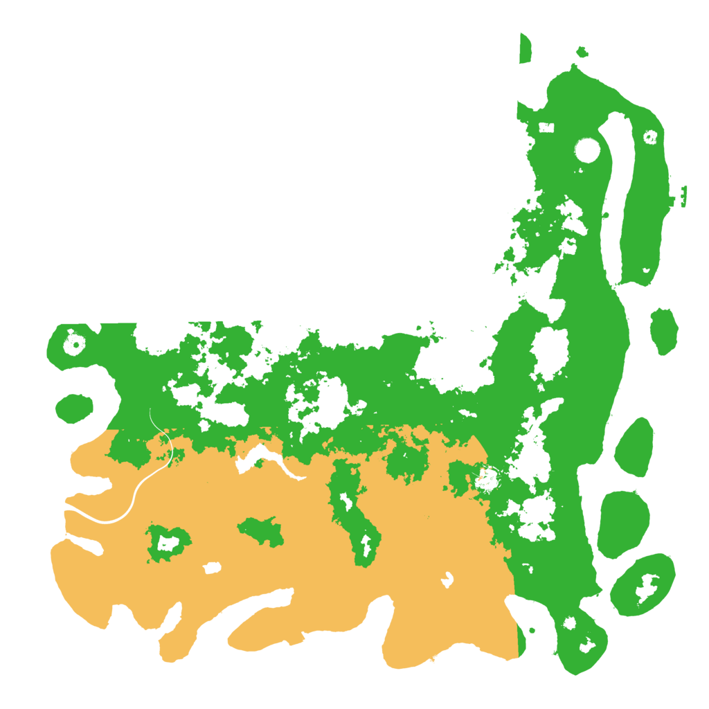 Biome Rust Map: Procedural Map, Size: 5000, Seed: 10112023