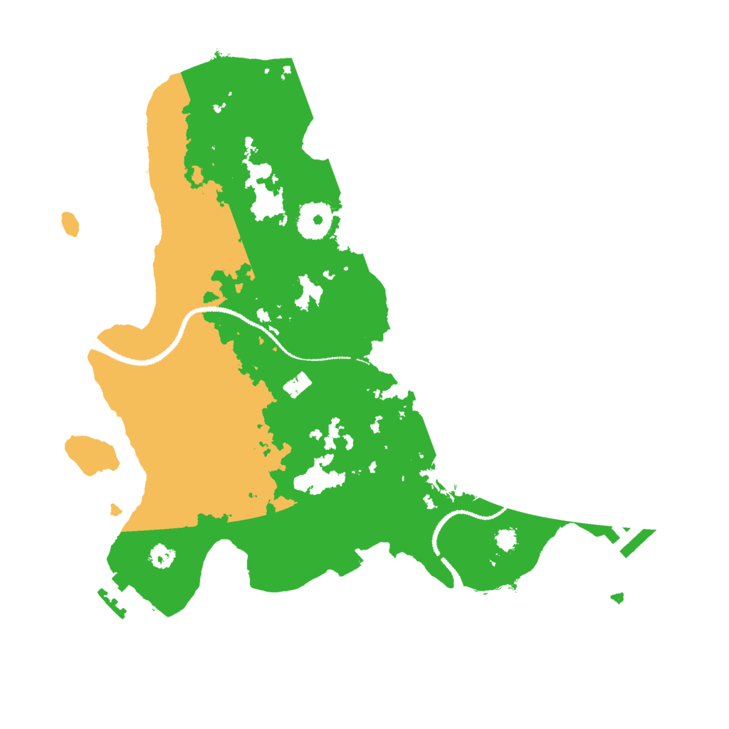 Biome Rust Map: Procedural Map, Size: 3000, Seed: 1725863