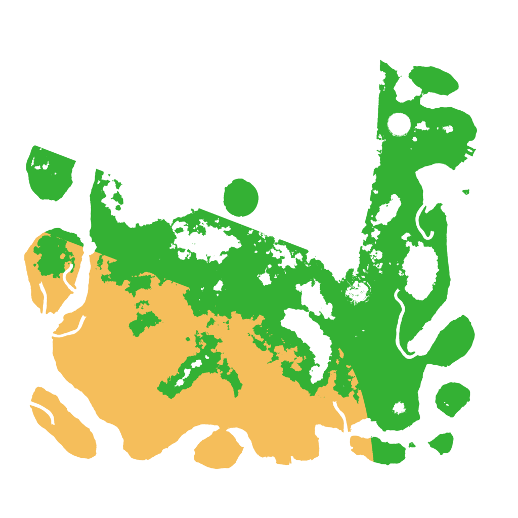 Biome Rust Map: Procedural Map, Size: 3950, Seed: 57819428