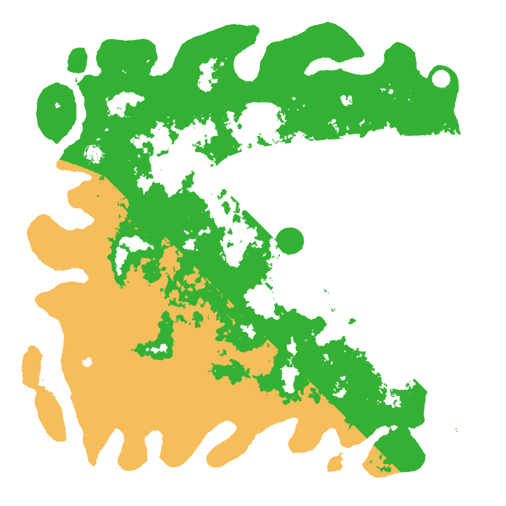 Biome Rust Map: Barren, Size: 5000, Seed: 1716801796