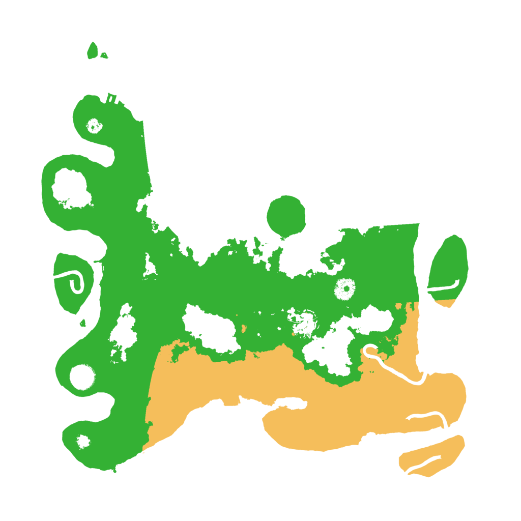 Biome Rust Map: Procedural Map, Size: 3650, Seed: 2133672602