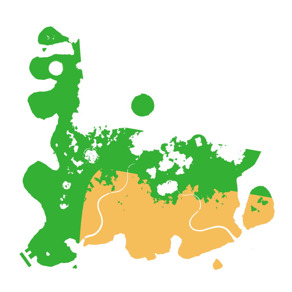 Biome Rust Map: Procedural Map, Size: 3600, Seed: 177437