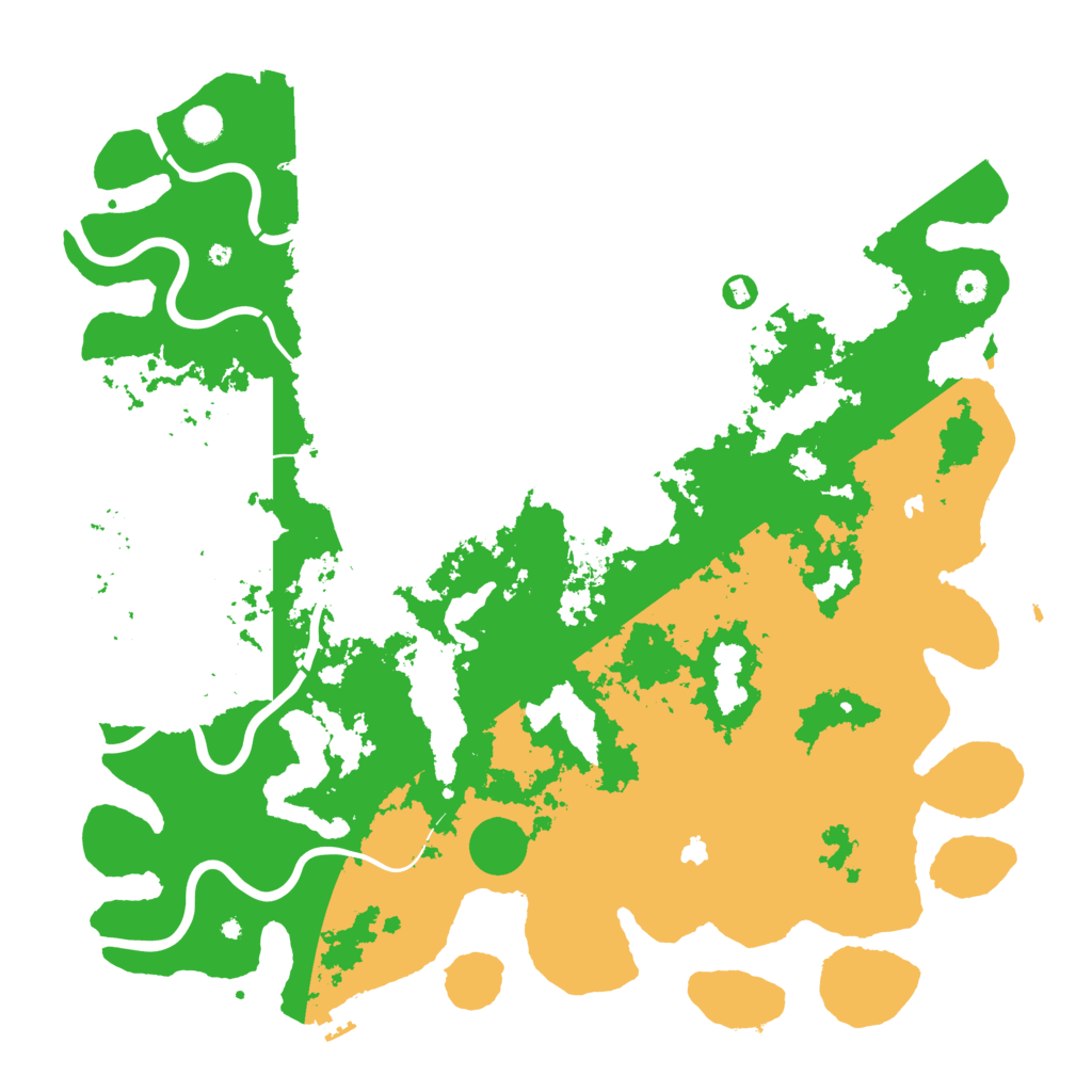 Biome Rust Map: Procedural Map, Size: 5000, Seed: 23654789