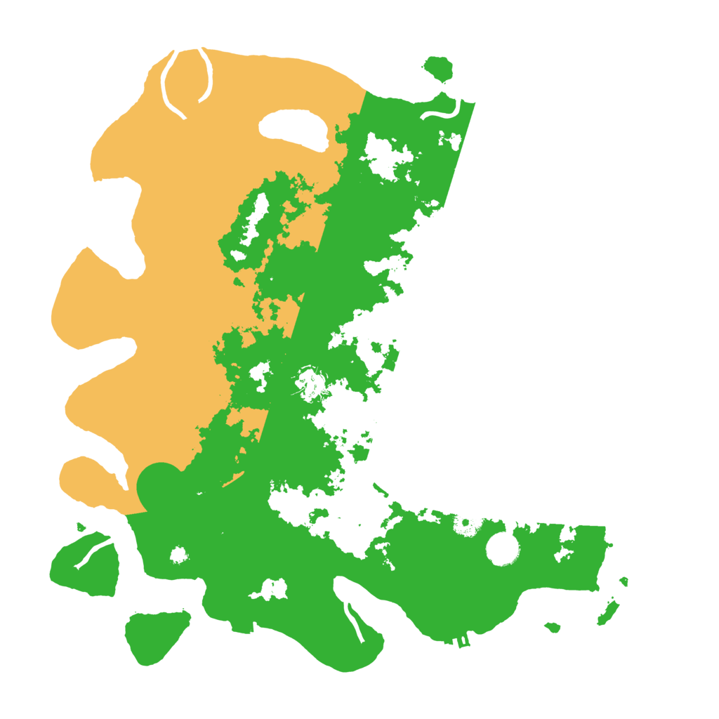 Biome Rust Map: Procedural Map, Size: 3850, Seed: 59787255
