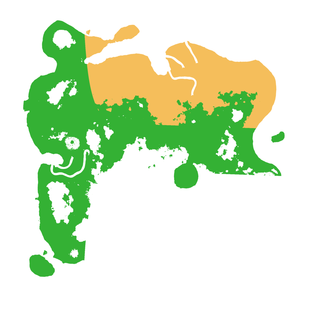 Biome Rust Map: Procedural Map, Size: 3400, Seed: 58729063