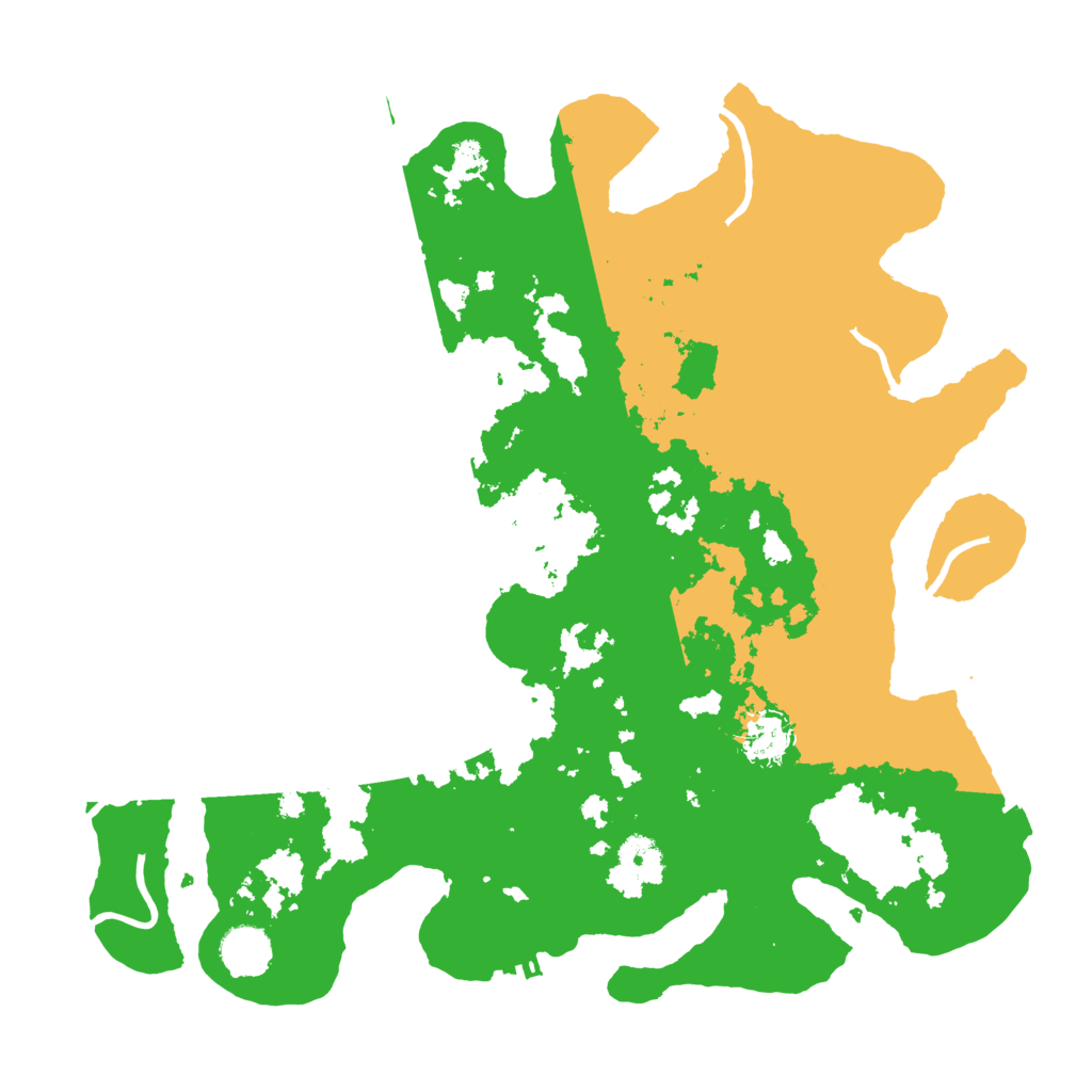 Biome Rust Map: Procedural Map, Size: 3850, Seed: 42118236