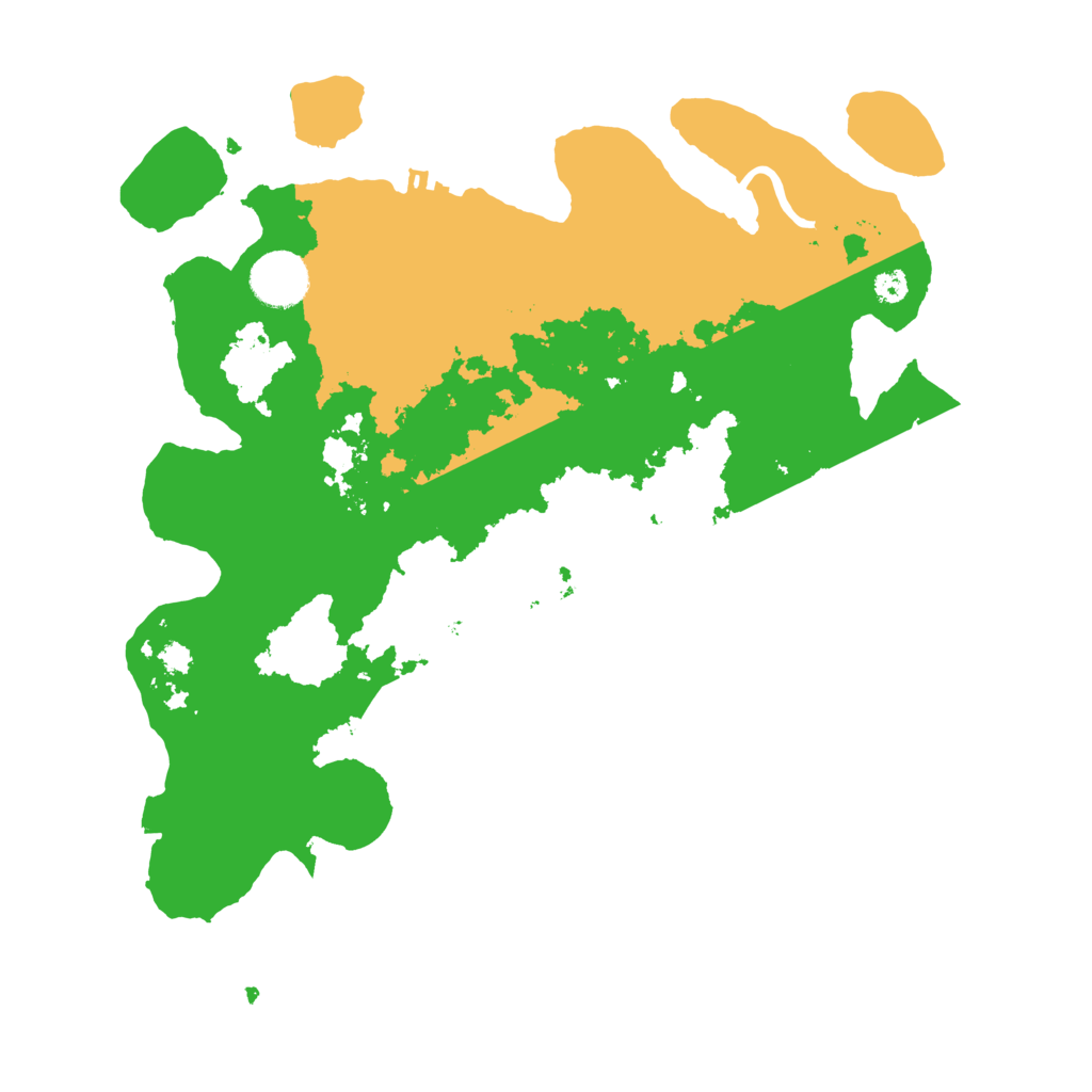 Biome Rust Map: Procedural Map, Size: 3400, Seed: 12468593