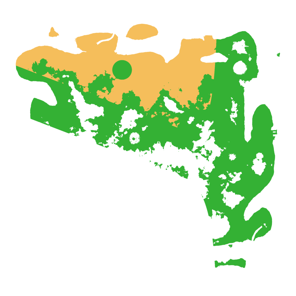 Biome Rust Map: Procedural Map, Size: 4000, Seed: 48432