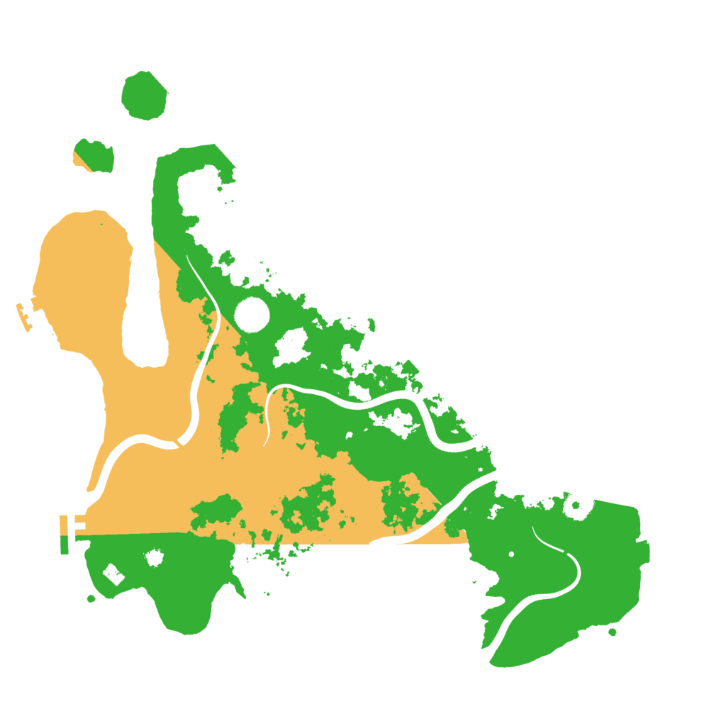 Biome Rust Map: Procedural Map, Size: 3750, Seed: 99037680