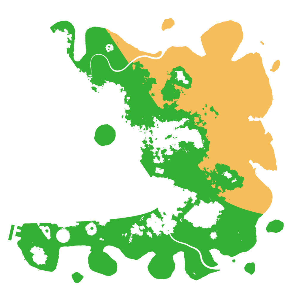 Biome Rust Map: Procedural Map, Size: 3900, Seed: 60162699