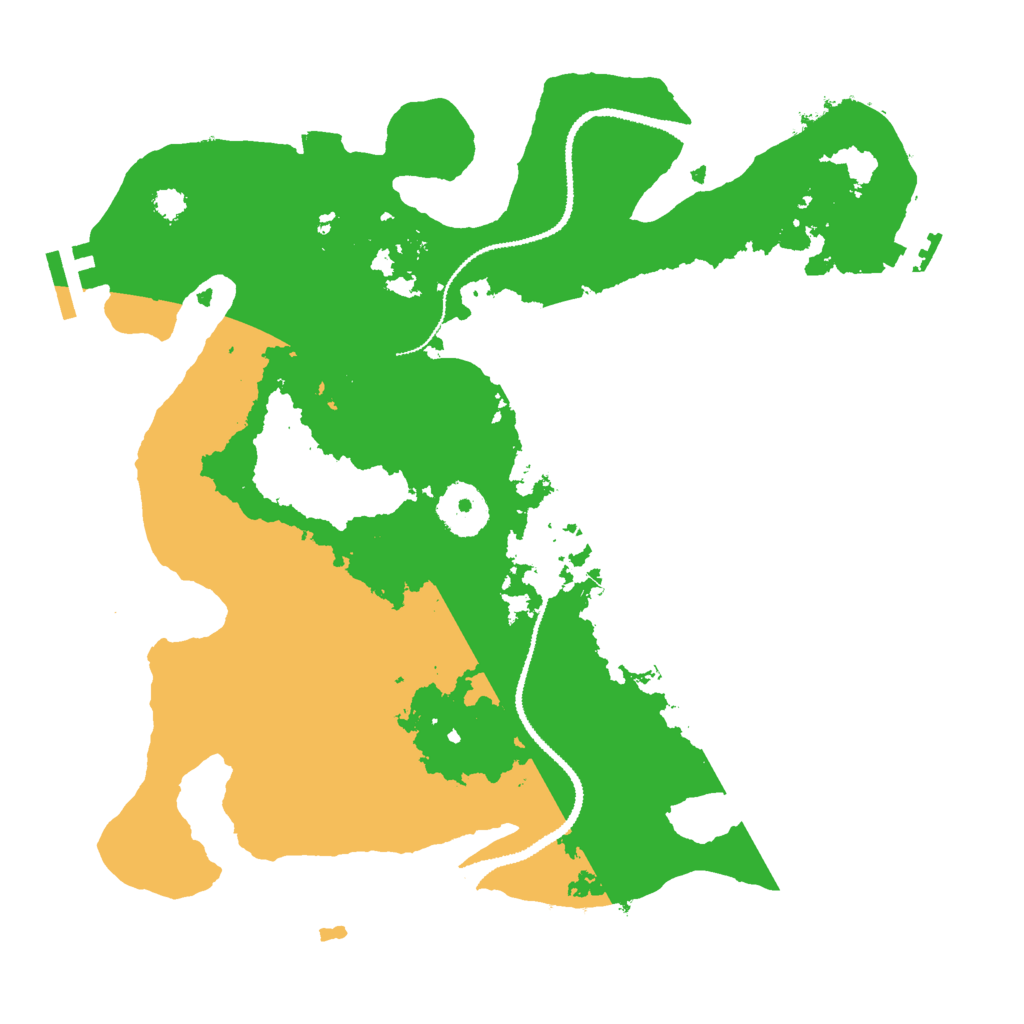 Biome Rust Map: Procedural Map, Size: 3000, Seed: 25862