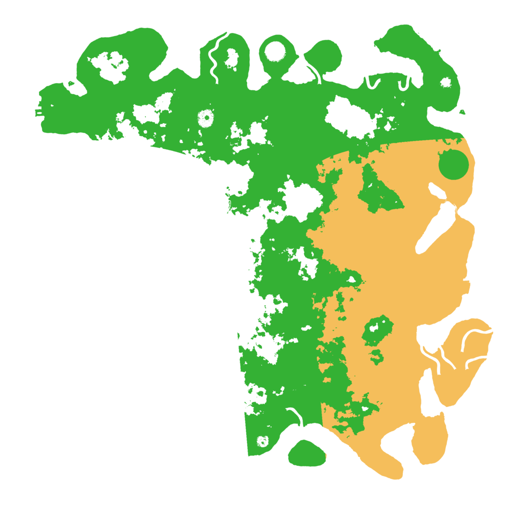 Biome Rust Map: Procedural Map, Size: 4500, Seed: 73950973