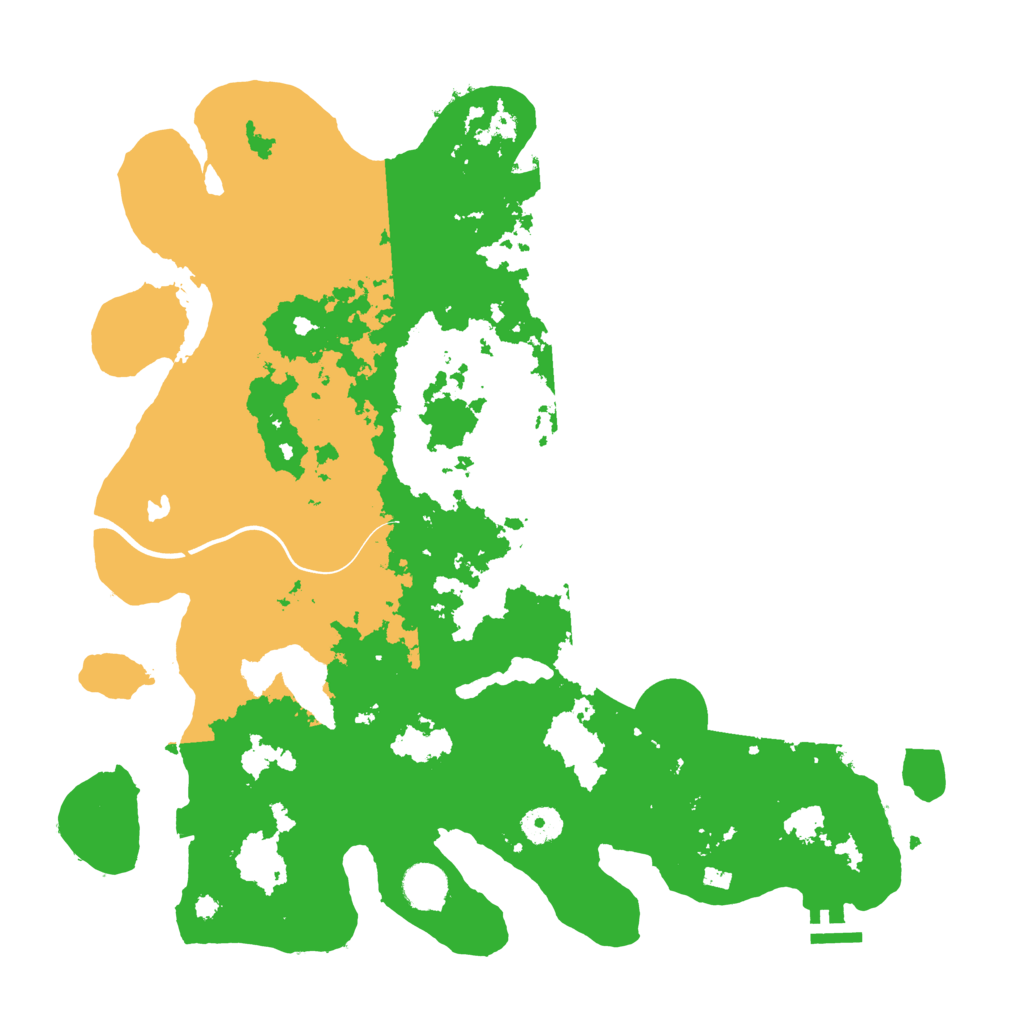 Biome Rust Map: Procedural Map, Size: 4000, Seed: 642577568