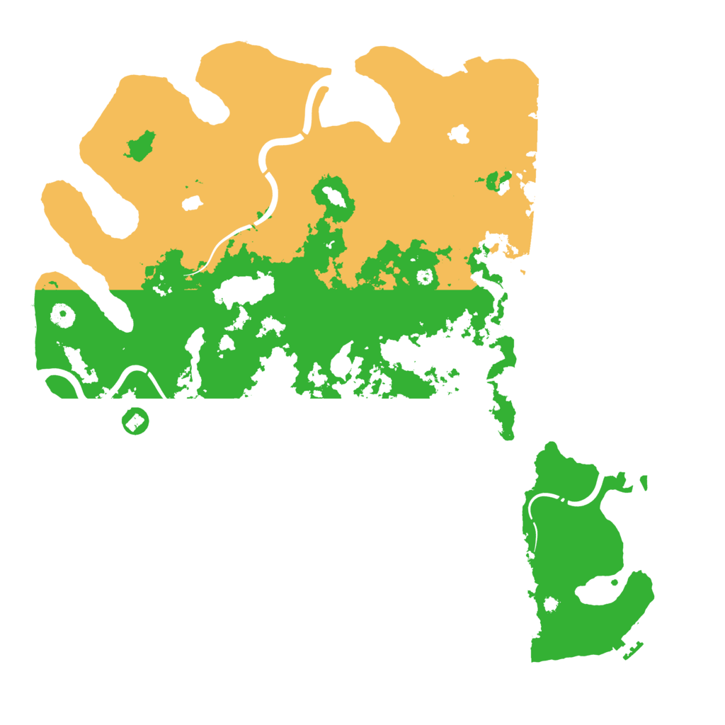 Biome Rust Map: Procedural Map, Size: 4500, Seed: 1162362755