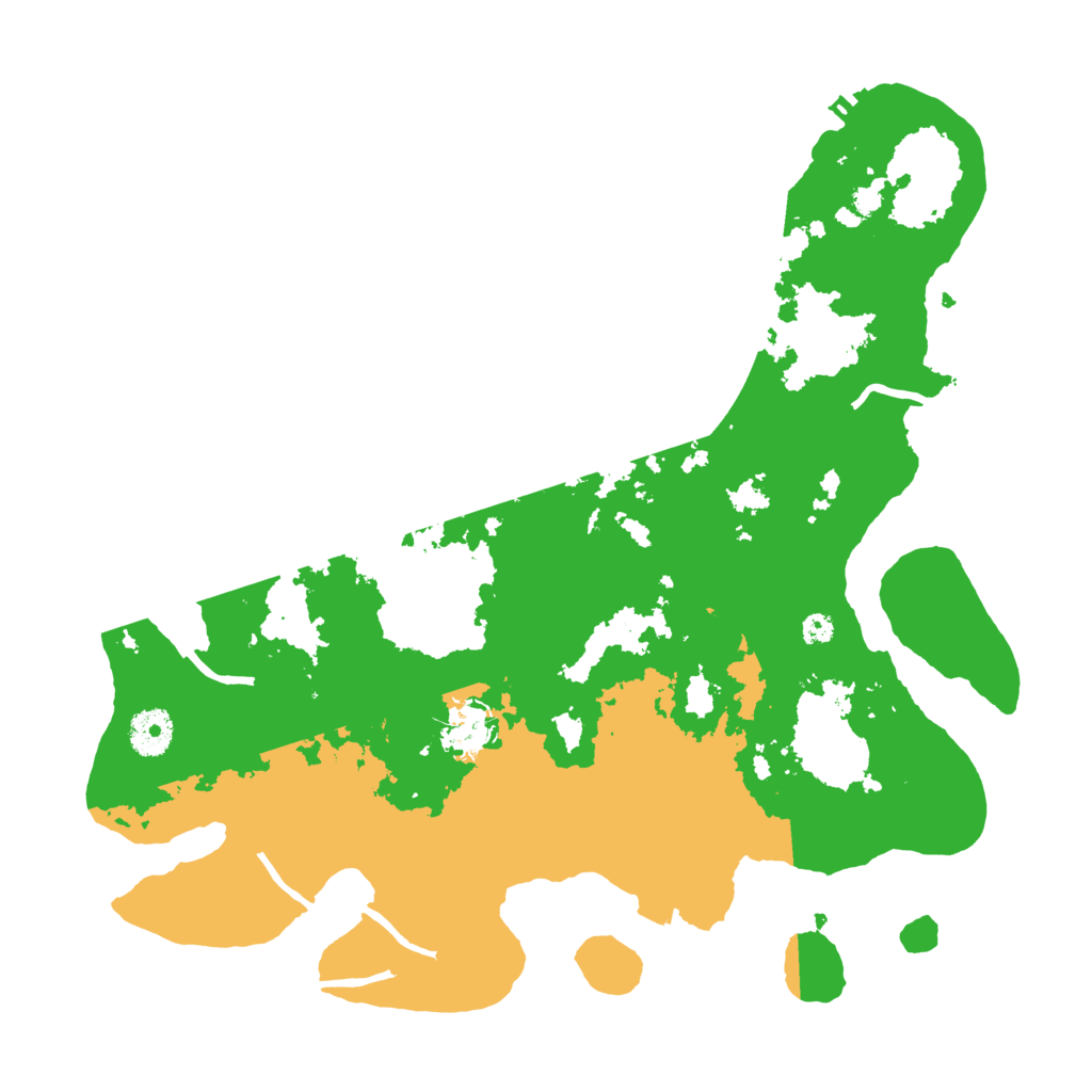 Biome Rust Map: Procedural Map, Size: 3600, Seed: 1574476732