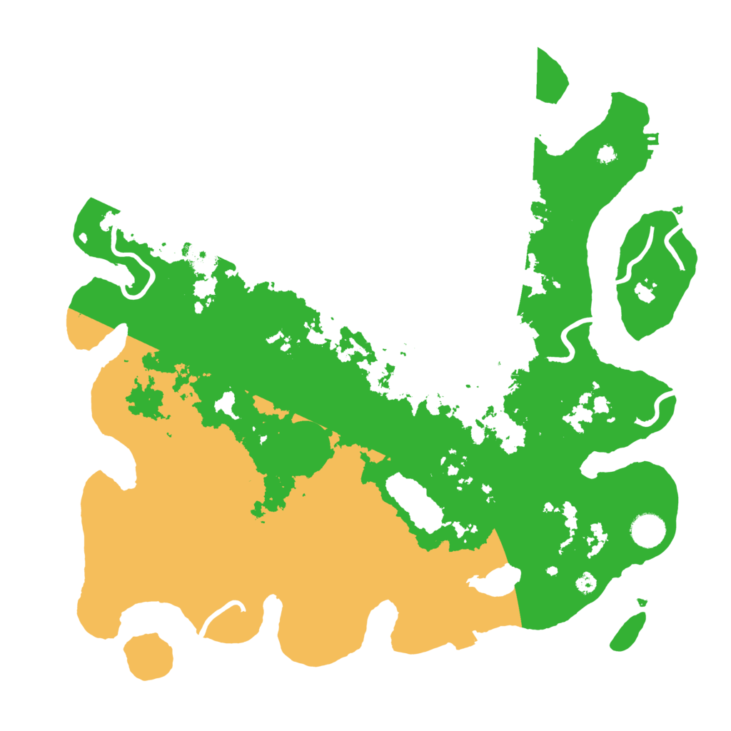 Biome Rust Map: Procedural Map, Size: 3750, Seed: 996249