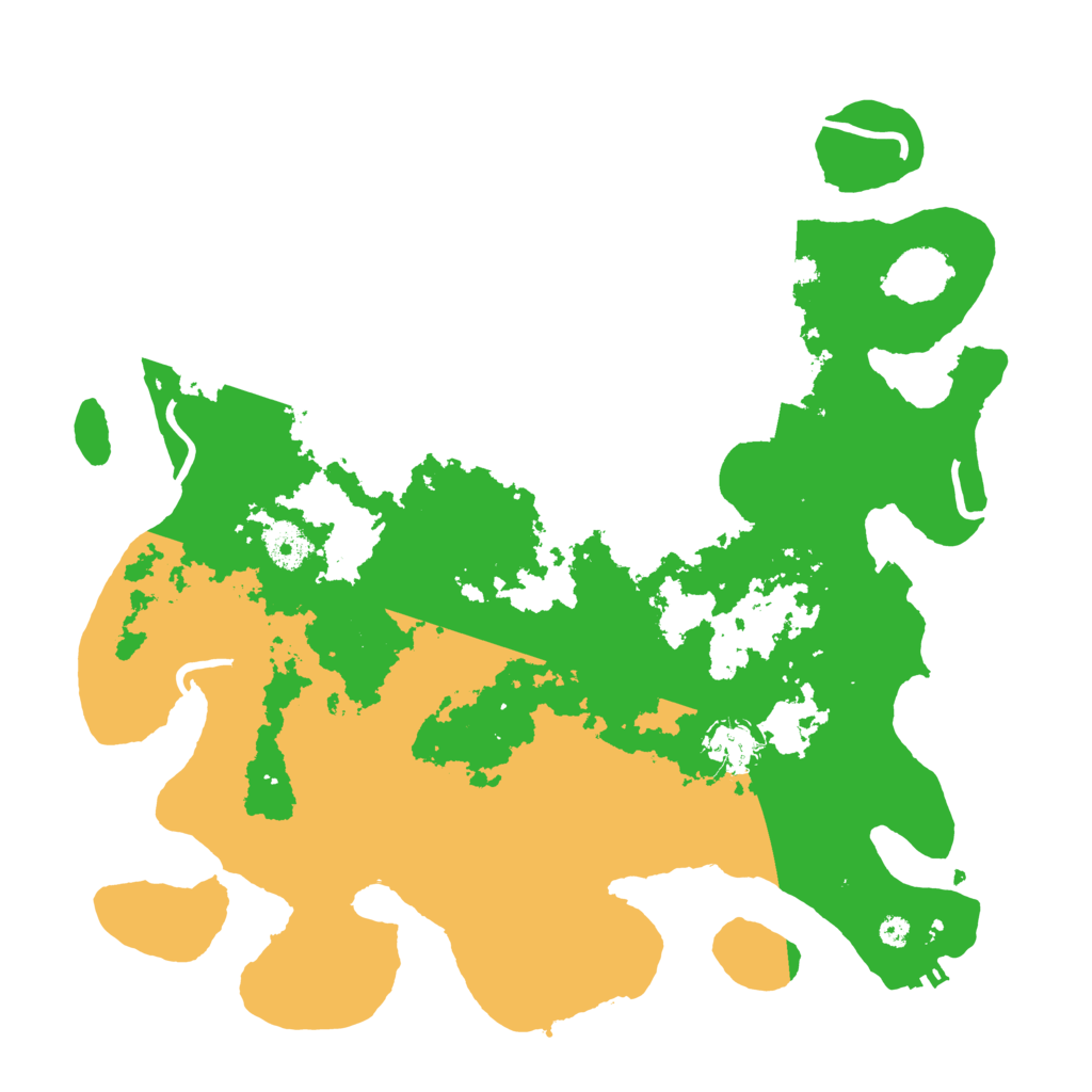 Biome Rust Map: Procedural Map, Size: 3700, Seed: 63712845