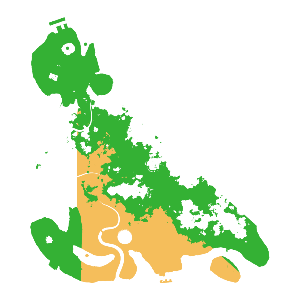 Biome Rust Map: Procedural Map, Size: 3750, Seed: 52135539