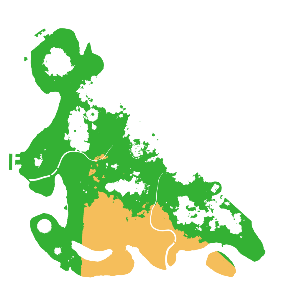 Biome Rust Map: Procedural Map, Size: 3750, Seed: 52135539