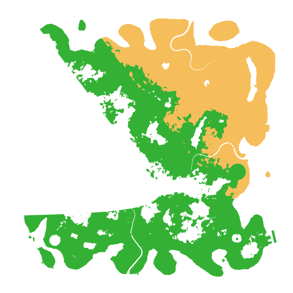 Biome Rust Map: Procedural Map, Size: 4750, Seed: 507