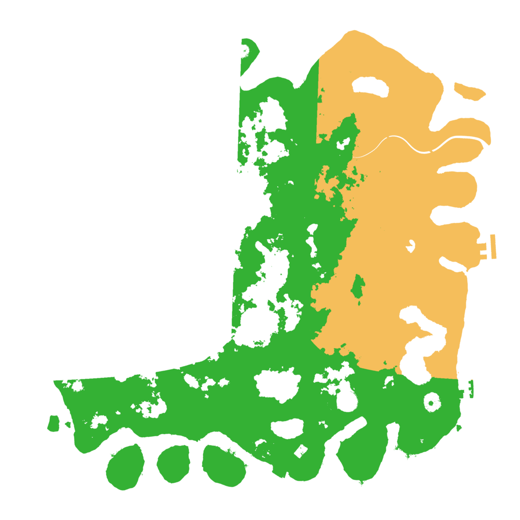 Biome Rust Map: Procedural Map, Size: 4300, Seed: 20405530