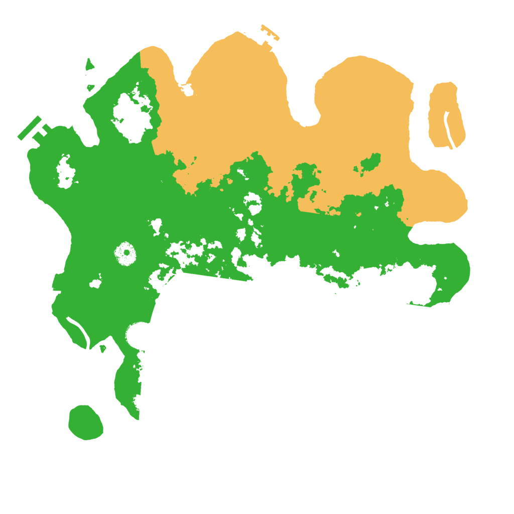 Biome Rust Map: Procedural Map, Size: 3500, Seed: 1704640264