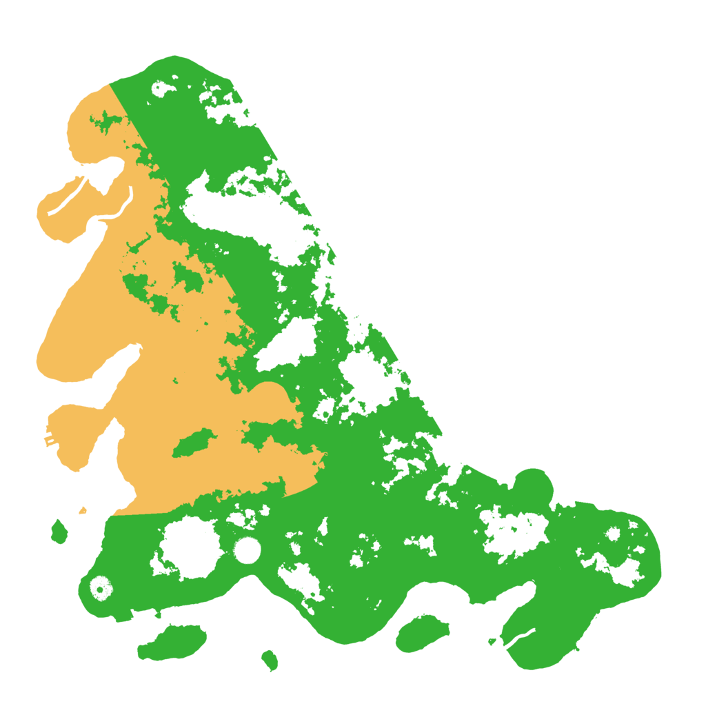 Biome Rust Map: Procedural Map, Size: 4600, Seed: 10122023