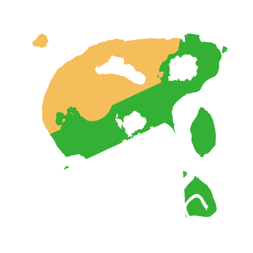 Biome Rust Map: Procedural Map, Size: 2000, Seed: 1798986387