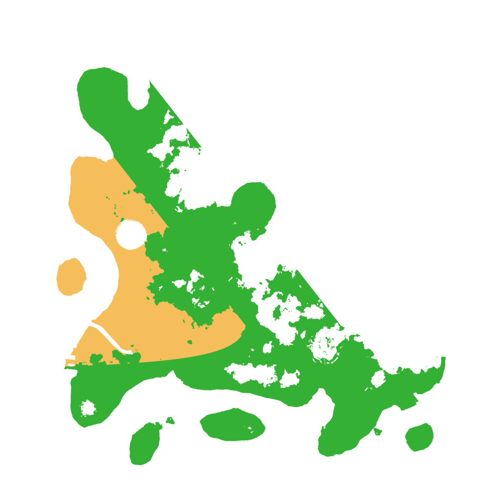 Biome Rust Map: Procedural Map, Size: 3000, Seed: 883949832