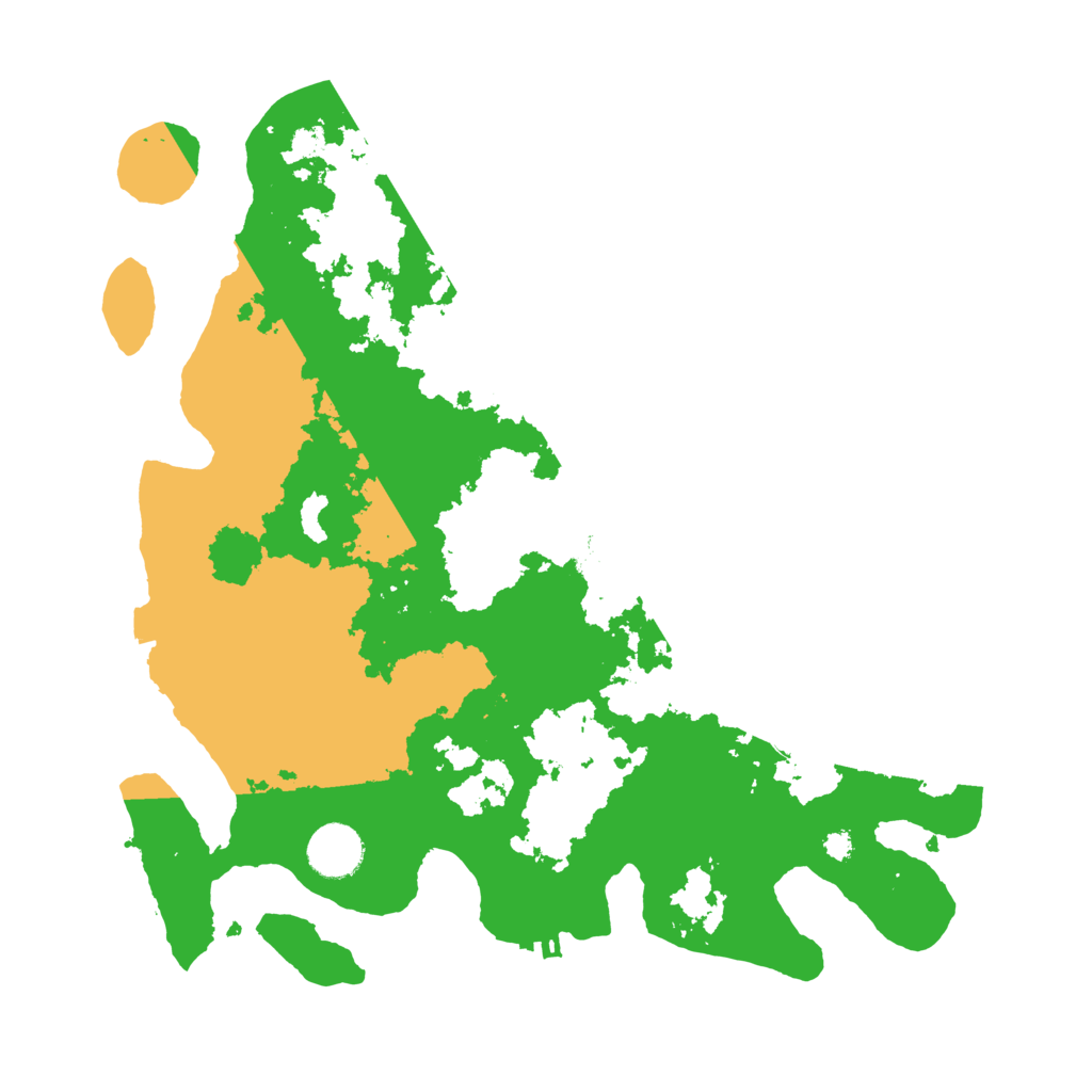 Biome Rust Map: Procedural Map, Size: 3500, Seed: 375054834
