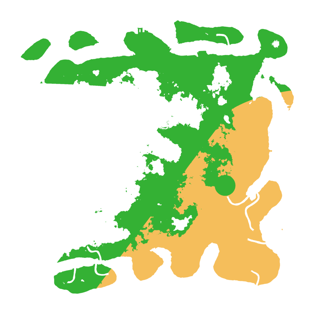 Biome Rust Map: Procedural Map, Size: 4000, Seed: 81249613