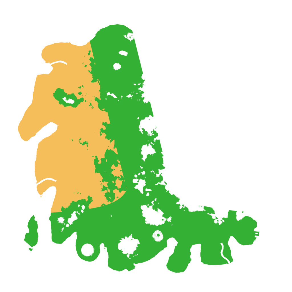 Biome Rust Map: Procedural Map, Size: 4100, Seed: 3228881