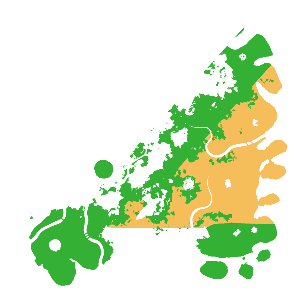 Biome Rust Map: Procedural Map, Size: 4500, Seed: 1801281981