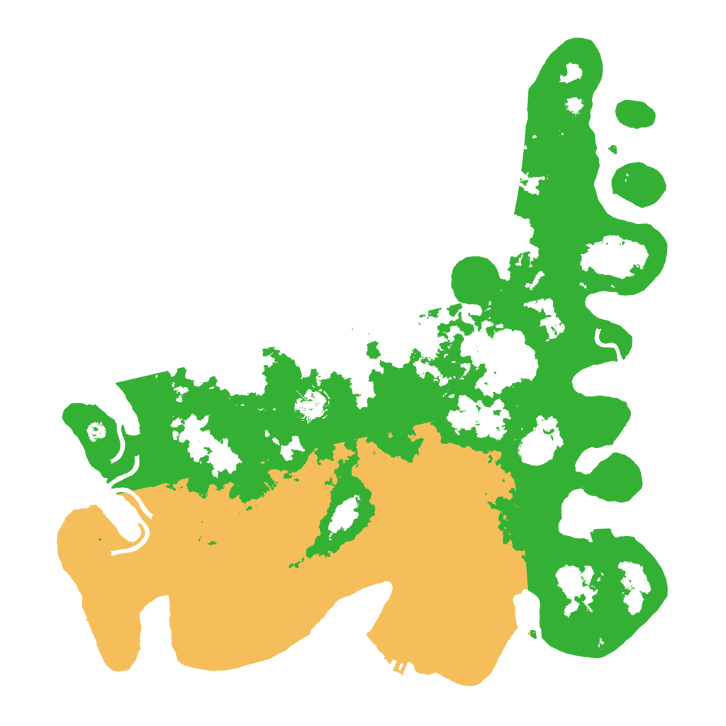 Biome Rust Map: Procedural Map, Size: 4000, Seed: 238780170