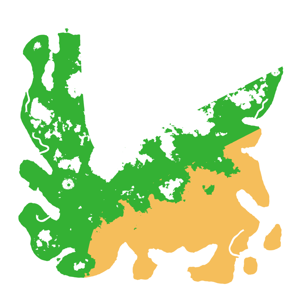 Biome Rust Map: Procedural Map, Size: 4000, Seed: 618009772