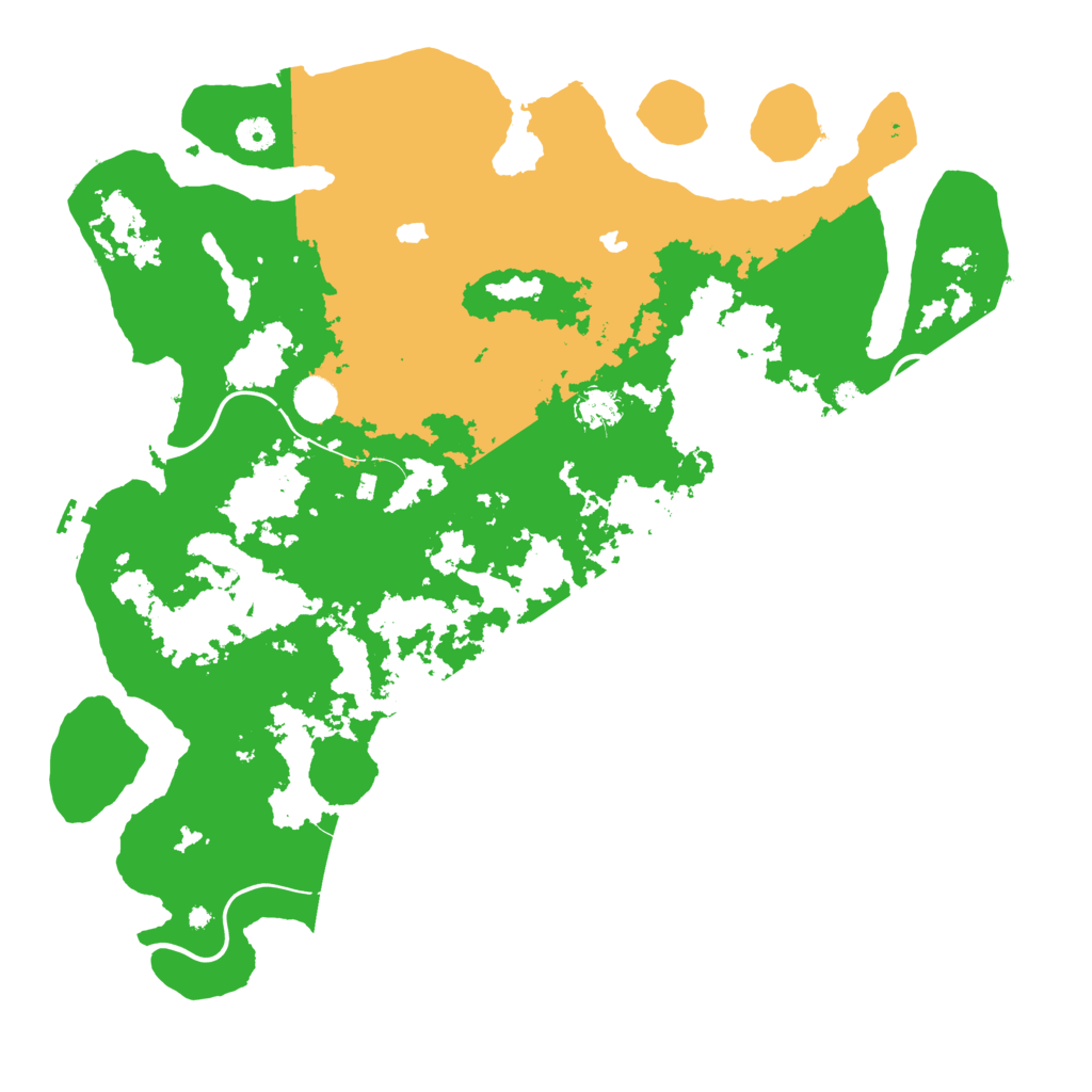 Biome Rust Map: Procedural Map, Size: 4500, Seed: 1852501482