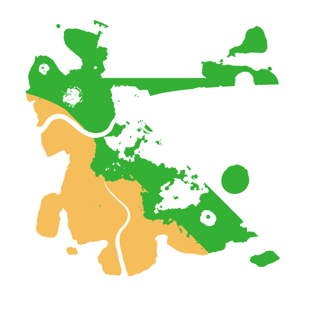 Biome Rust Map: Procedural Map, Size: 3000, Seed: 859695803