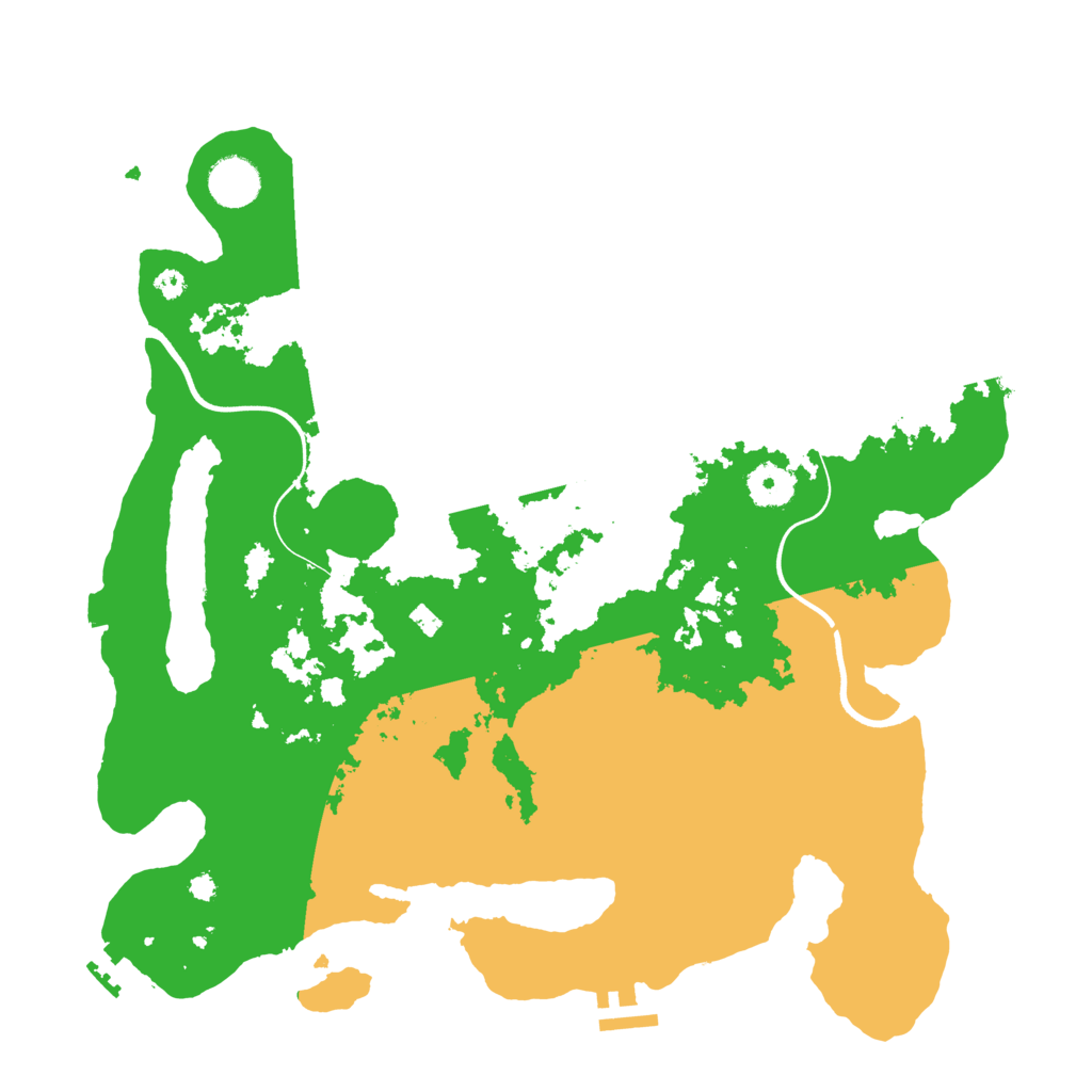 Biome Rust Map: Procedural Map, Size: 3750, Seed: 125574283