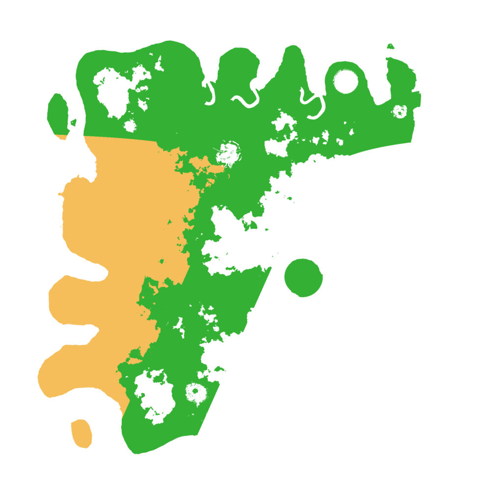 Biome Rust Map: Procedural Map, Size: 3700, Seed: 316435477