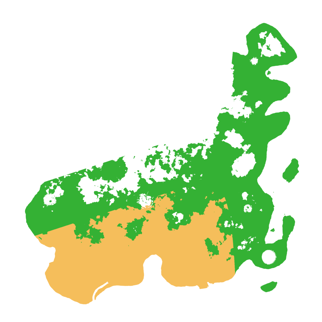 Biome Rust Map: Procedural Map, Size: 4000, Seed: 1129124549