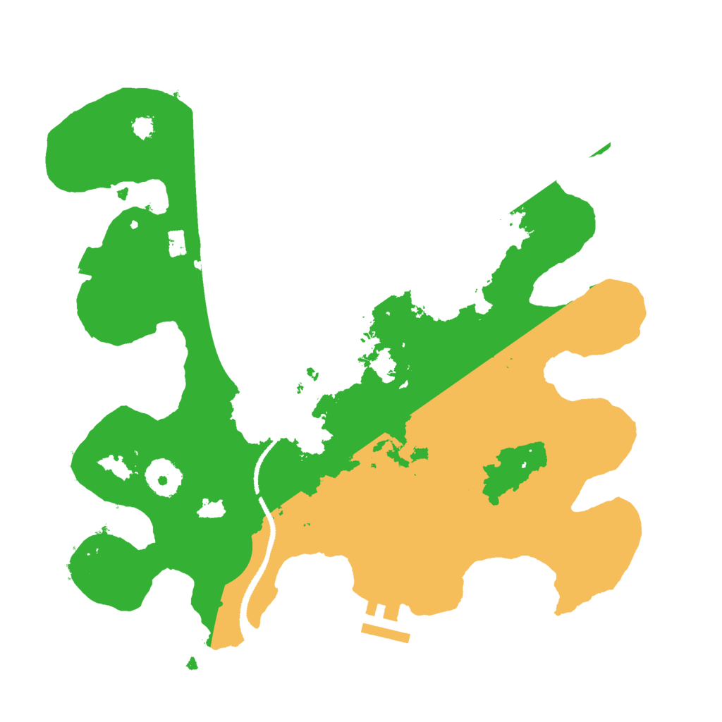 Biome Rust Map: Procedural Map, Size: 3000, Seed: 713120148