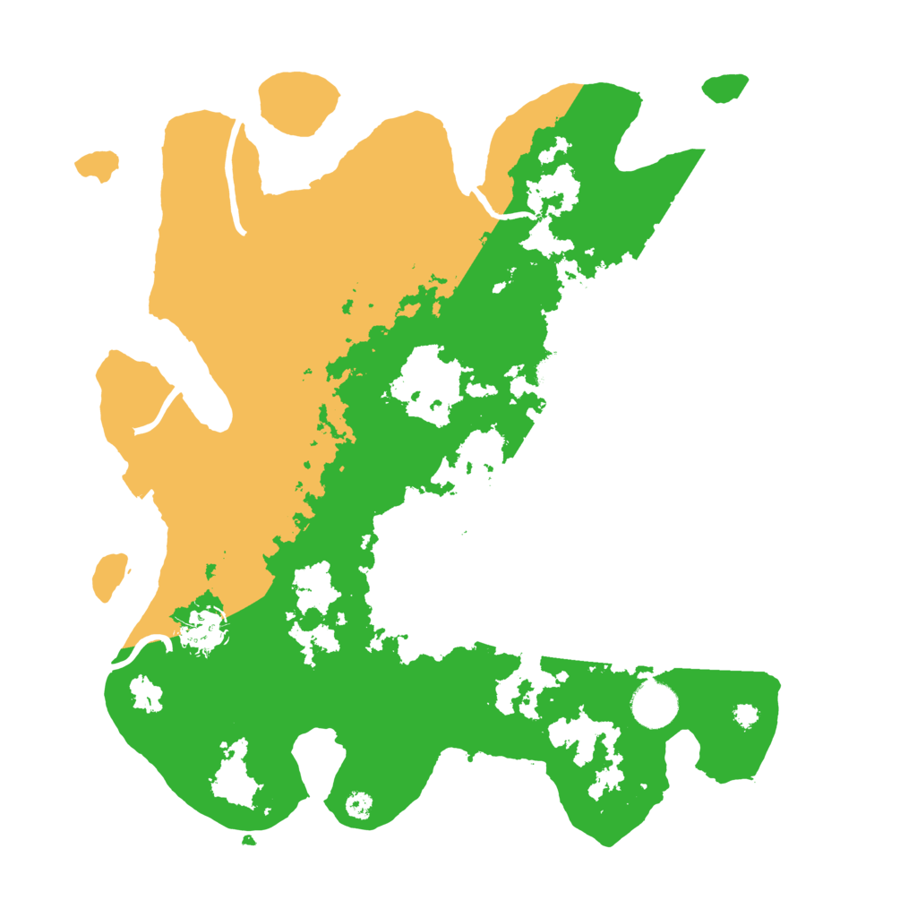 Biome Rust Map: Procedural Map, Size: 3500, Seed: 1346016404