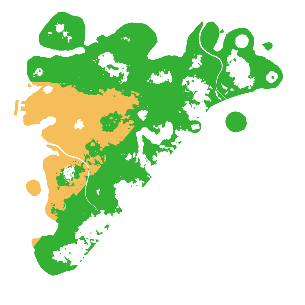 Biome Rust Map: Procedural Map, Size: 4000, Seed: 808548081