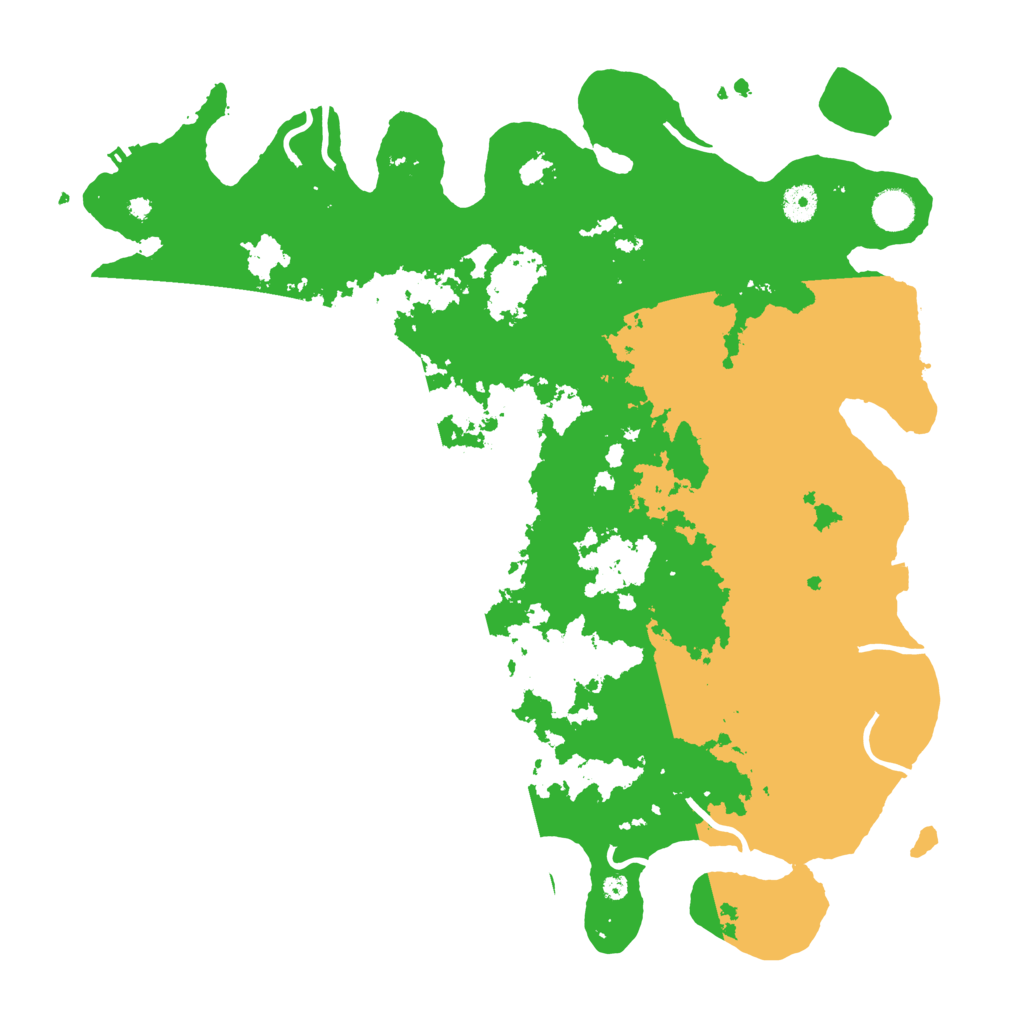 Biome Rust Map: Procedural Map, Size: 4250, Seed: 62491867
