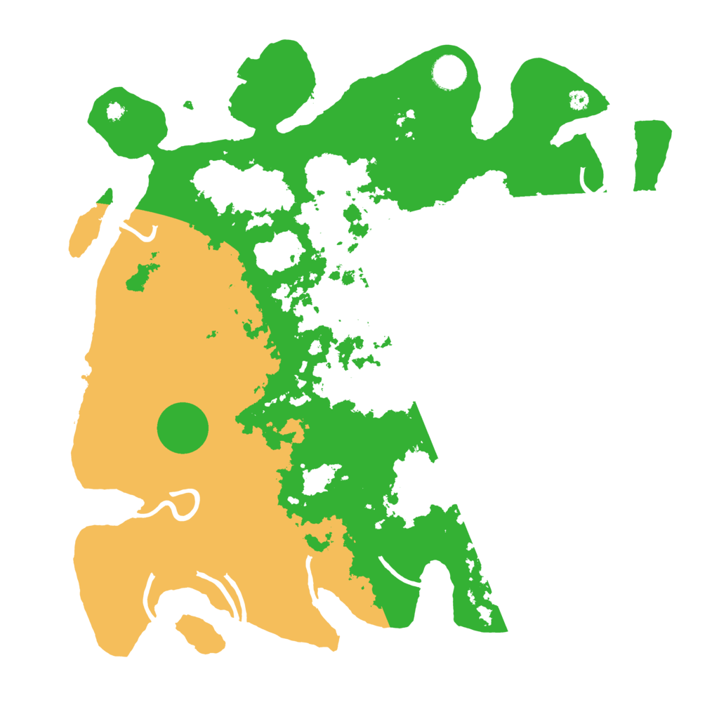 Biome Rust Map: Procedural Map, Size: 3700, Seed: 1574372225