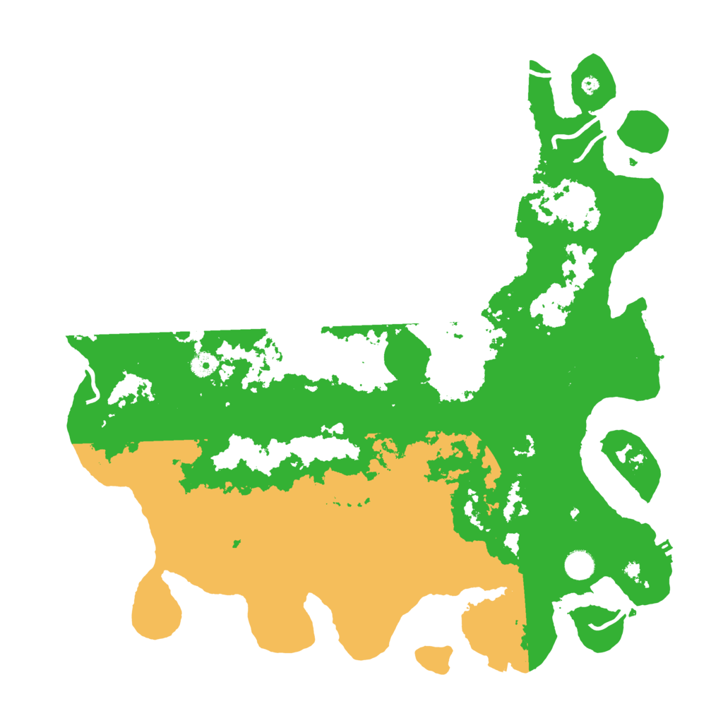 Biome Rust Map: Procedural Map, Size: 4300, Seed: 71946778