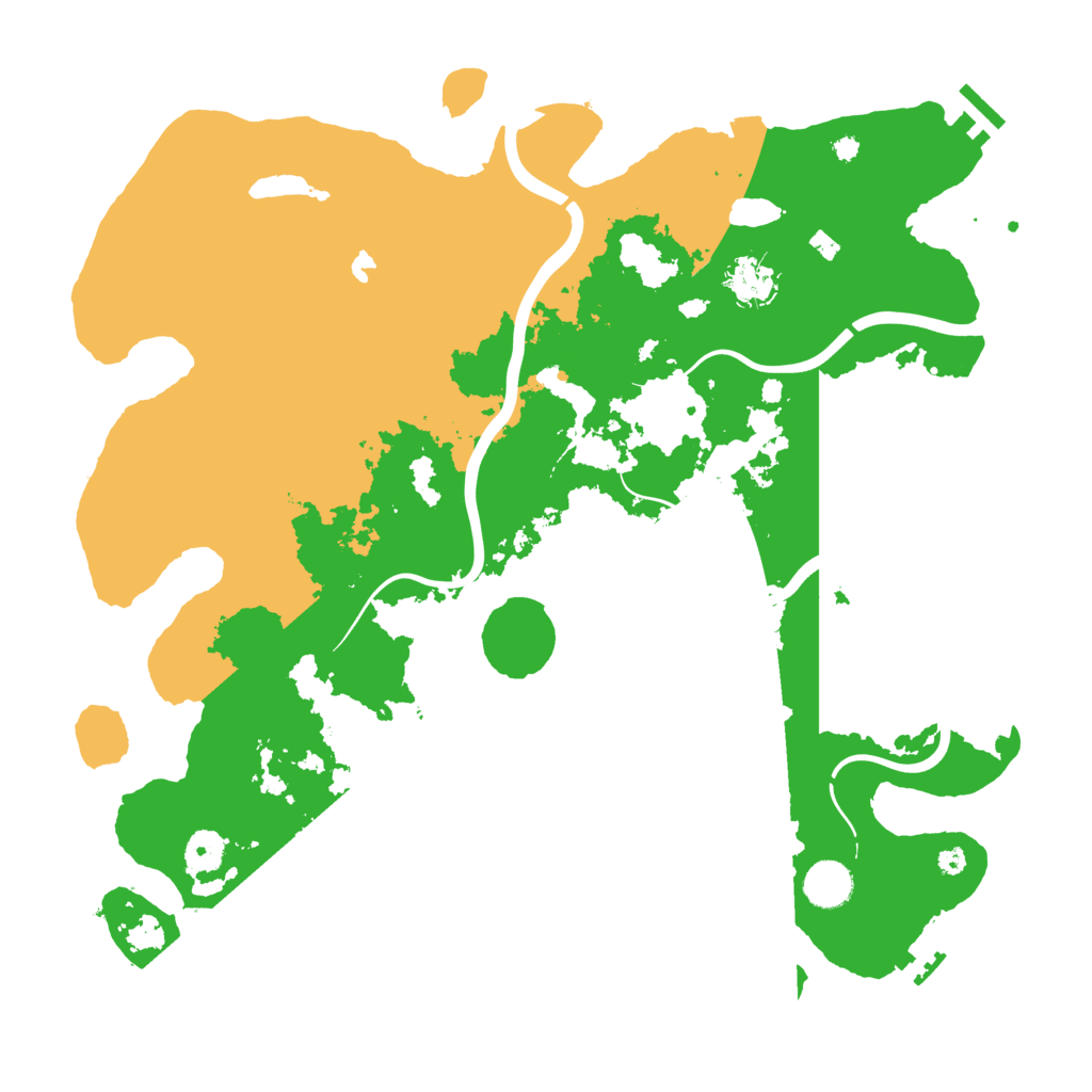 Biome Rust Map: Procedural Map, Size: 4000, Seed: 250613421