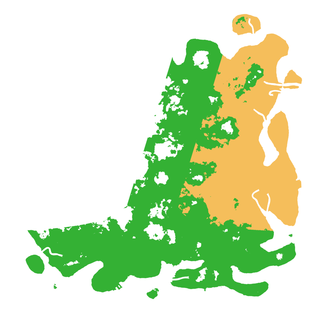 Biome Rust Map: Procedural Map, Size: 4500, Seed: 1357584973