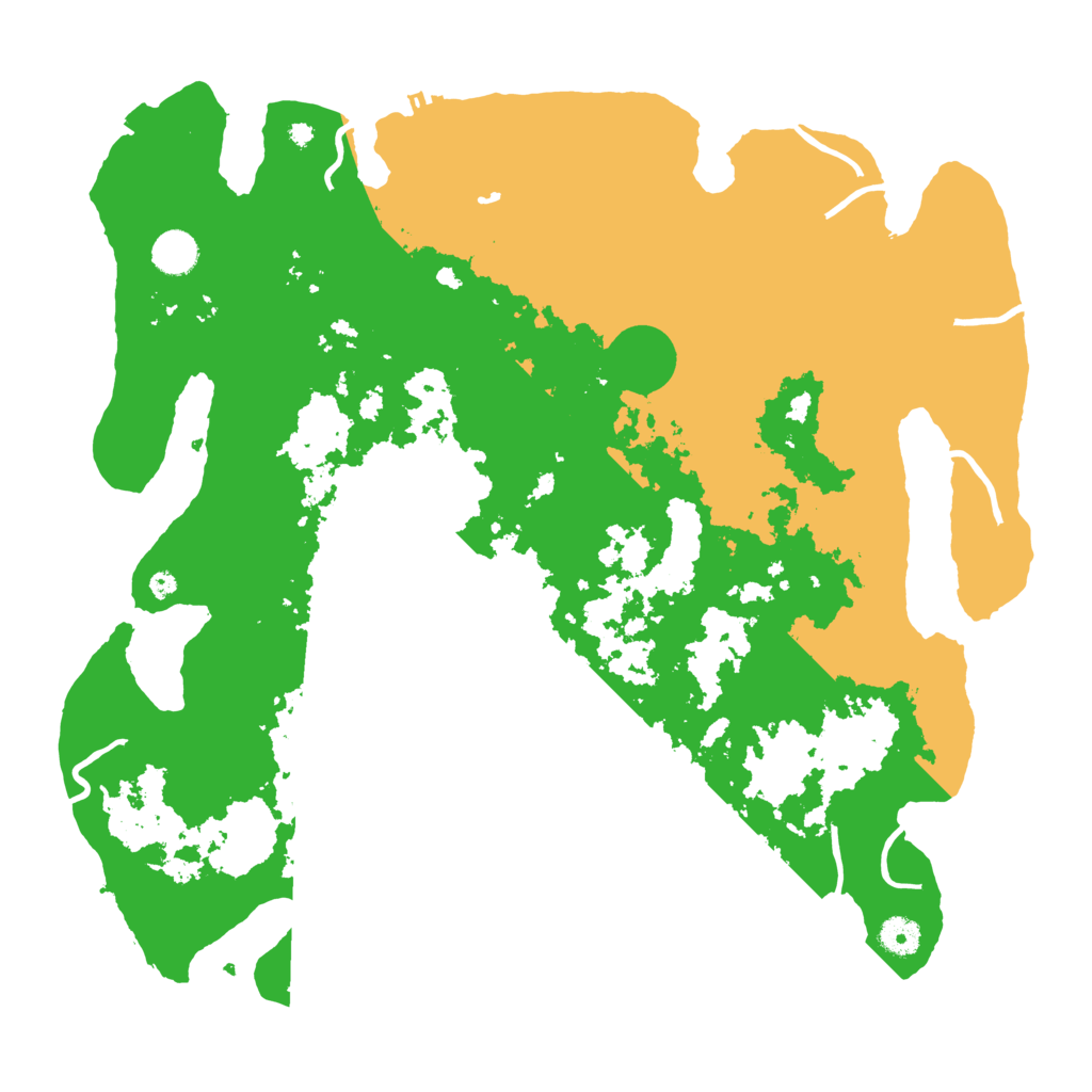 Biome Rust Map: Procedural Map, Size: 4250, Seed: 32987351